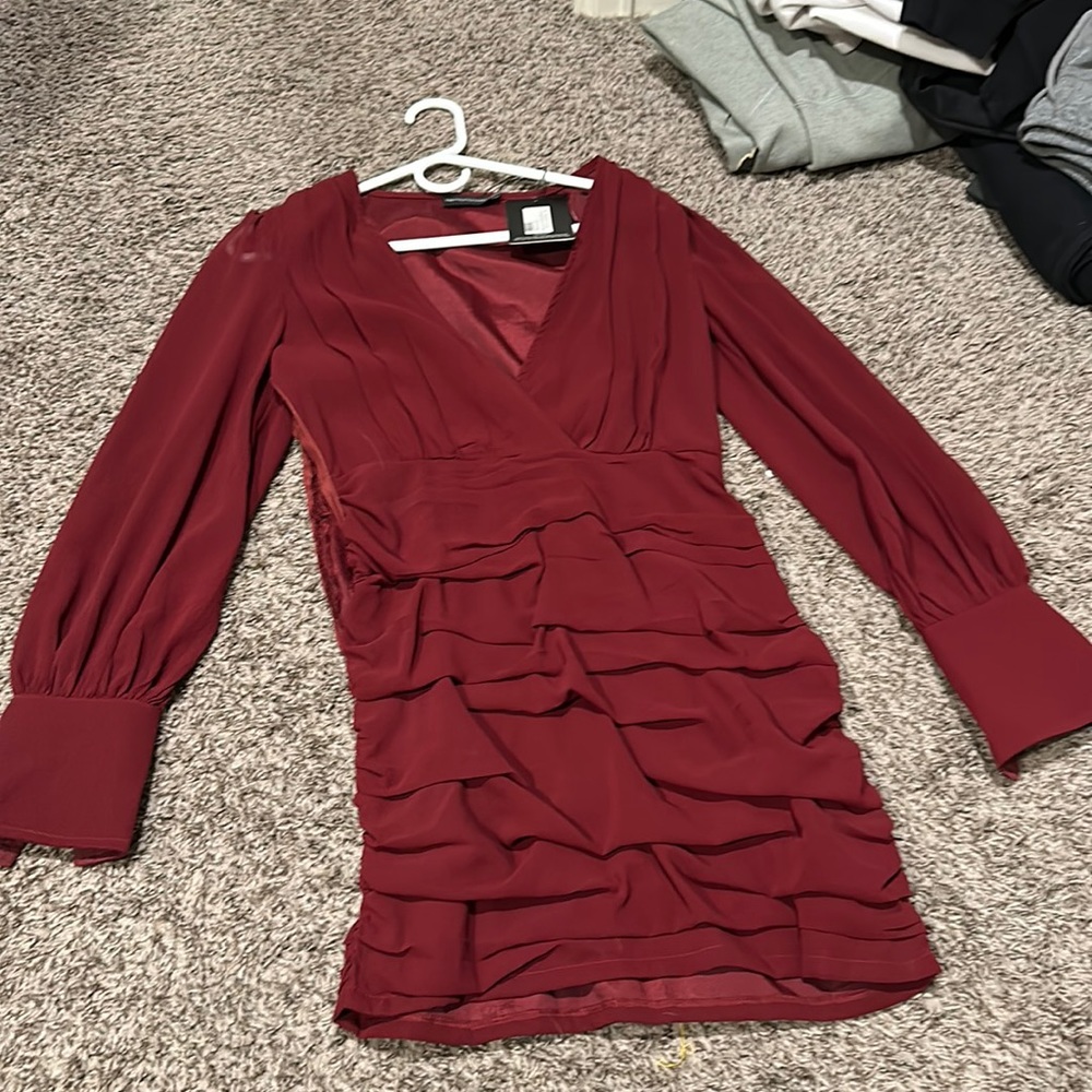 Occasion dress with shoulder pads! Never worn!